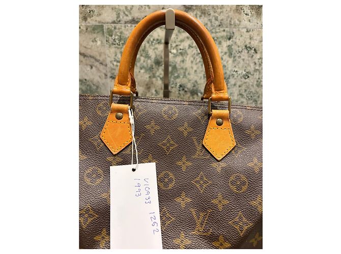 Bolsa Louis Vuitton Speedy 30 Monogram Marrom Monograma - vista 3