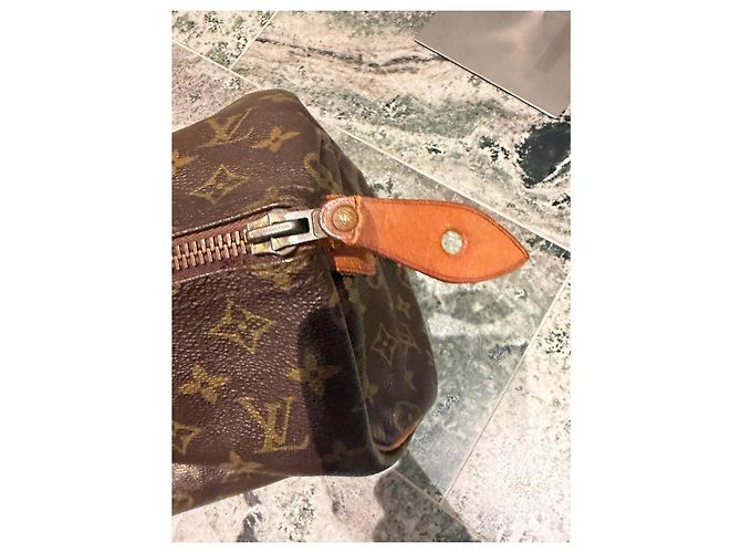 Louis Vuitton Speedy 30 Monogram Handtasche Braun Monogramm - Ansicht 4