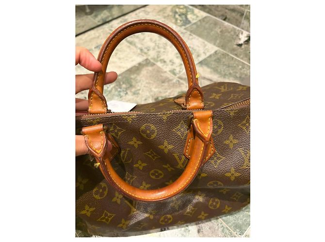 Louis Vuitton Speedy 30 Monogram Handtasche Braun Monogramm - Ansicht 5
