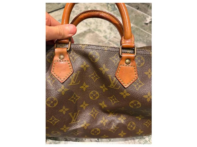 Louis Vuitton Speedy 30 Monogram Handtasche Braun Monogramm - Ansicht 6