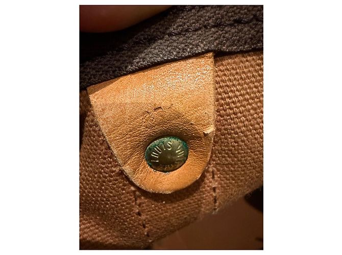 Bolso de viaje Louis Vuitton Keepall 60 Monogram Castaño Monograma - vista 13