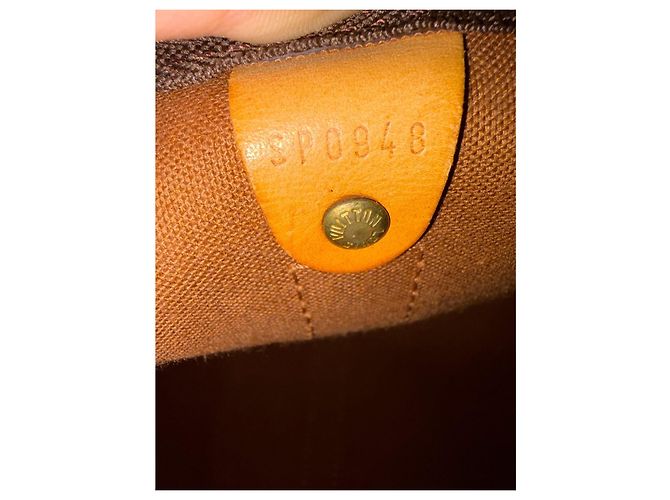 Mala de Viagem Louis Vuitton Keepall 50 Monogram Marrom Monograma - vista 12