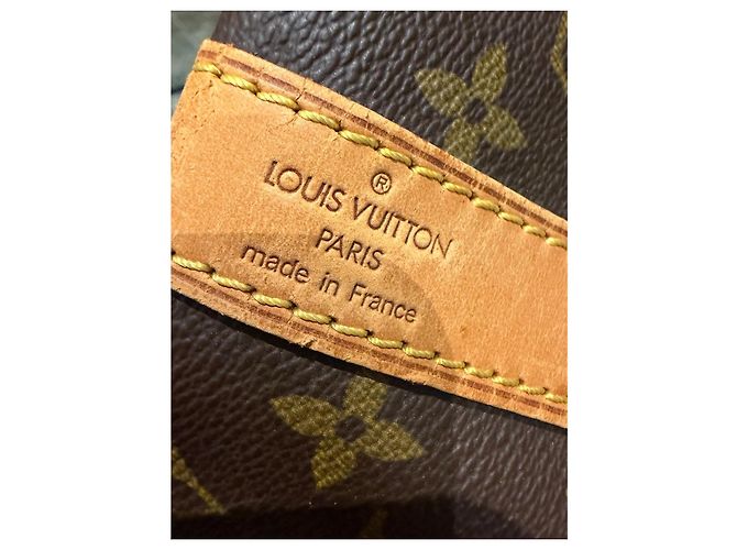 Louis Vuitton Keepall Bandoulière 45 Monogram Marrom Monograma - vista 11