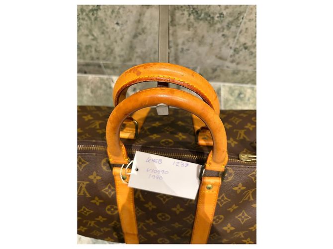 Louis Vuitton Keepall Bandoulière 45 Monogram Marrom Monograma - vista 2