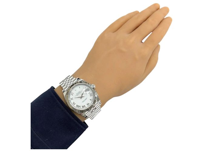 Orologio da polso automatico Rolex in acciaio inossidabile Modello 126334 - vista 2