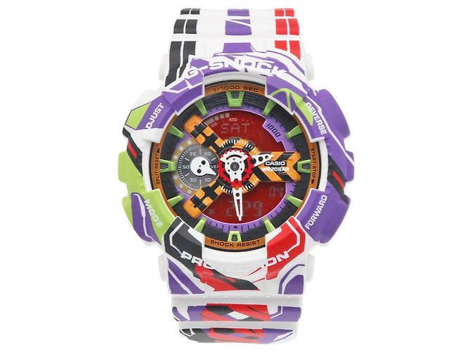 Relógio Casio G-Shock Colaboração Evangelion - vista 5