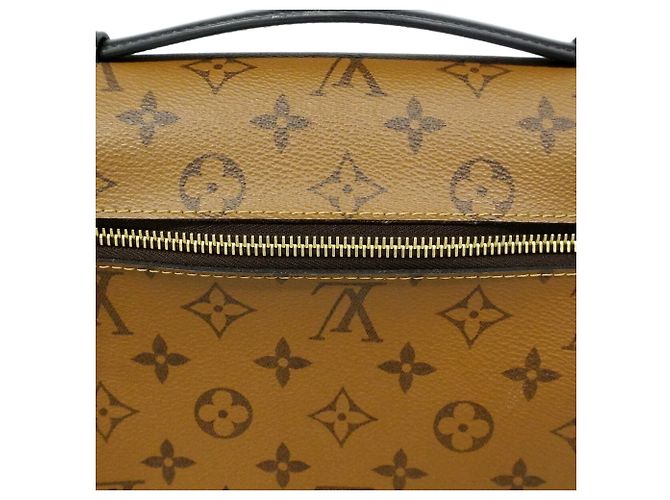 Louis Vuitton Monogram Reverse Pochette Metis MM Handtasche Braun - Ansicht 10
