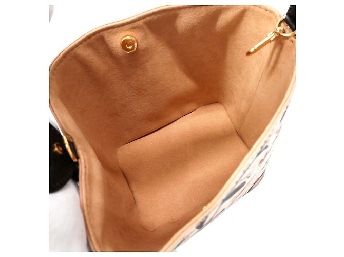 Bolso de hombro Louis Vuitton Monogram Dune All-in-BB Multicolor Beige - vista 4