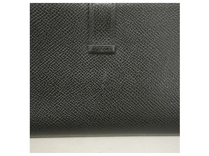 Hermès Cartera larga Hermes Bearn Soufflet Negro - vista 7