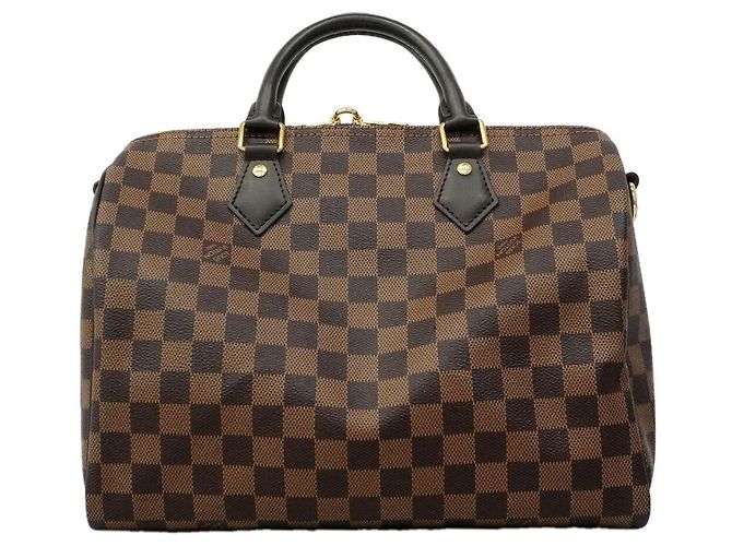 Borsa Louis Vuitton Damier Speedy Bandoulière 30 Damier ebene - vista 7