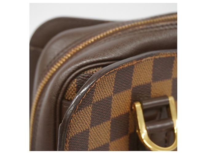 Sac à main Louis Vuitton Damier Triana Damier ebène - vue 11