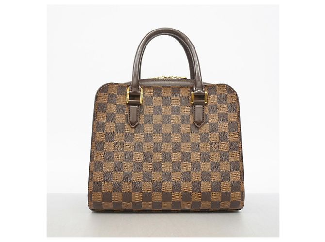 Sac à main Louis Vuitton Damier Triana Damier ebène - vue 12