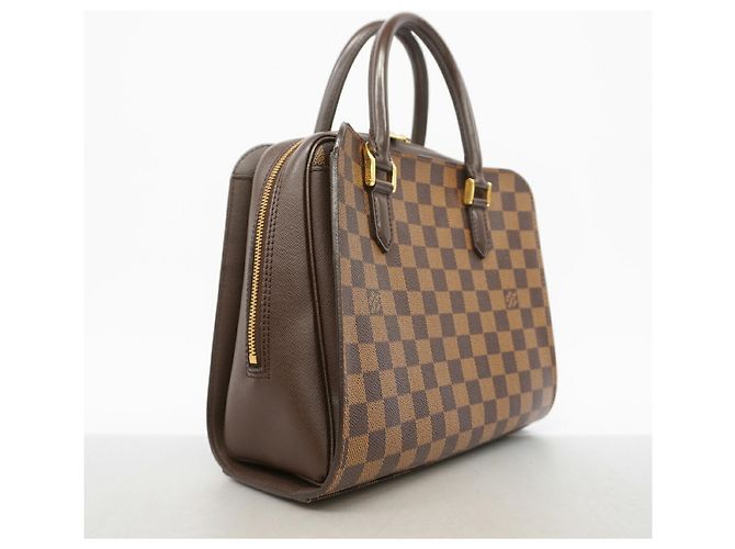 Sac à main Louis Vuitton Damier Triana Damier ebène - vue 2