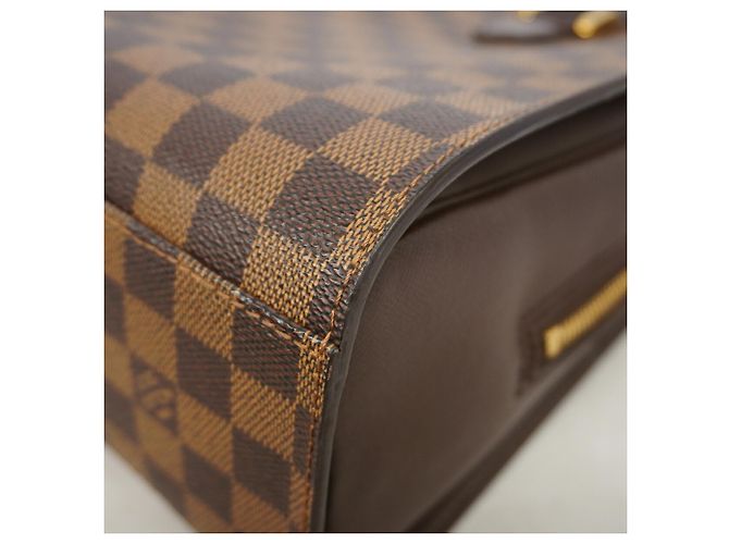 Sac à main Louis Vuitton Damier Triana Damier ebène - vue 6