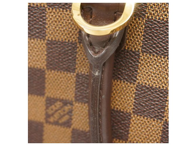 Sac à main Louis Vuitton Damier Triana Damier ebène - vue 7