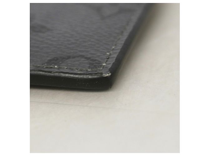 Porte-cartes et monnaie Louis Vuitton Monogram Eclipse Noir - vue 5