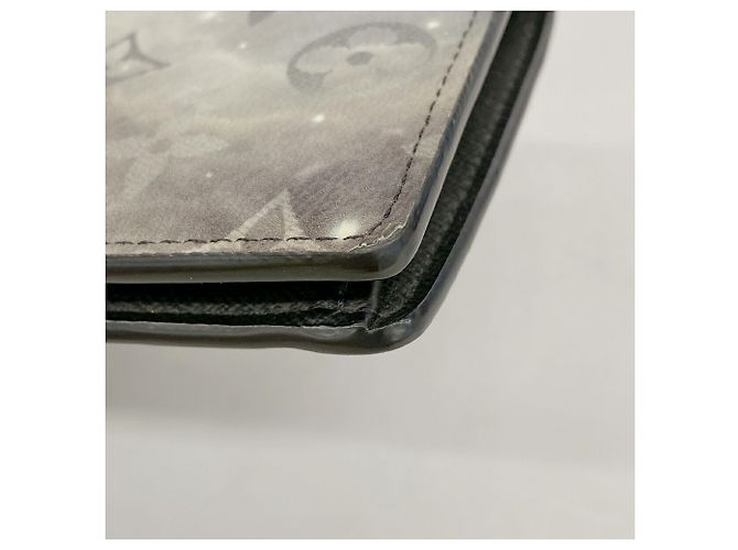 Louis Vuitton Monogram Galaxy Portefeuille Brazza Long Wallet Black - view 5