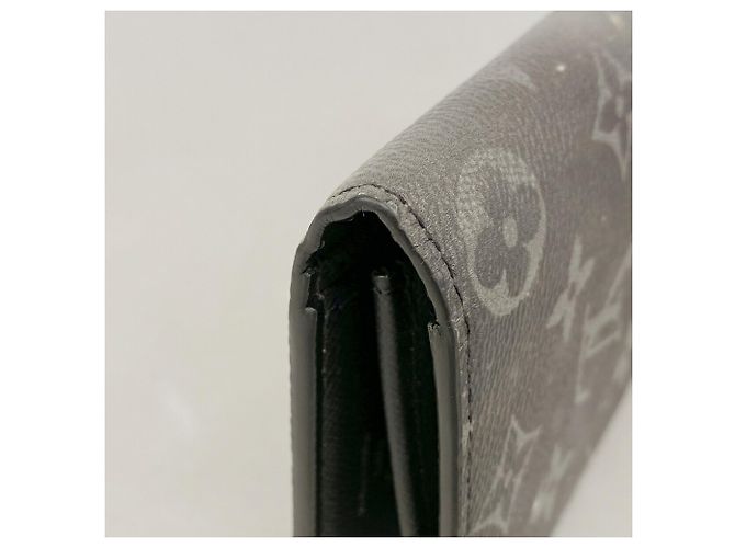 Louis Vuitton Monogram Galaxy Portefeuille Brazza Long Wallet Black - view 6