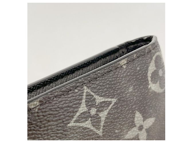 Louis Vuitton Monogram Galaxy Portefeuille Brazza Long Wallet Black - view 8