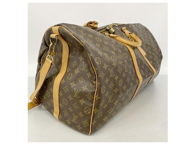 Keepall Bolso Boston Louis Vuitton Marrón Castaño - vista 2
