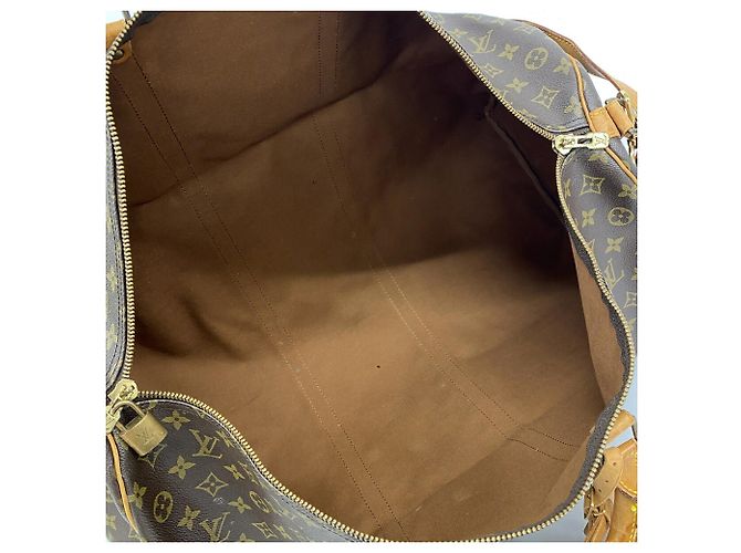 Keepall Bolso Boston Louis Vuitton Marrón Castaño - vista 4