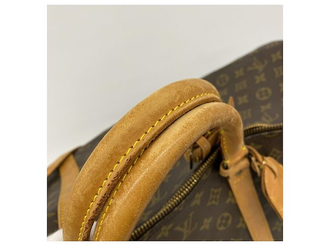 Keepall Bolso Boston Louis Vuitton Marrón Castaño - vista 9
