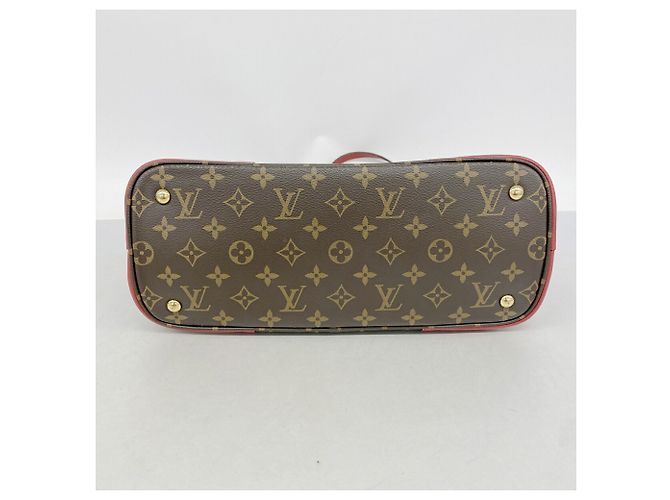 Sac Tote Louis Vuitton Monogram Flandrin Marron Fuschia - vue 3