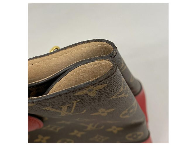 Sac Tote Louis Vuitton Monogram Flandrin Marron Fuschia - vue 7