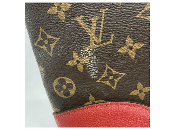 Sac Tote Louis Vuitton Monogram Flandrin Marron Fuschia - vue 9