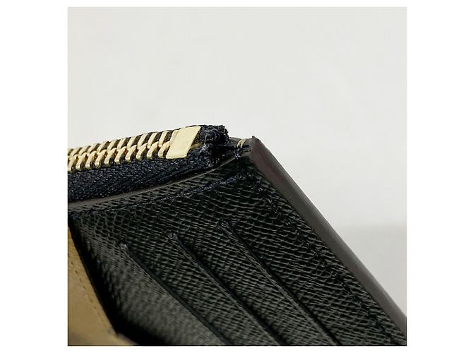 Cartera Louis Vuitton Monogram Reverse Portecartoromie Castaño Negro - vista 6