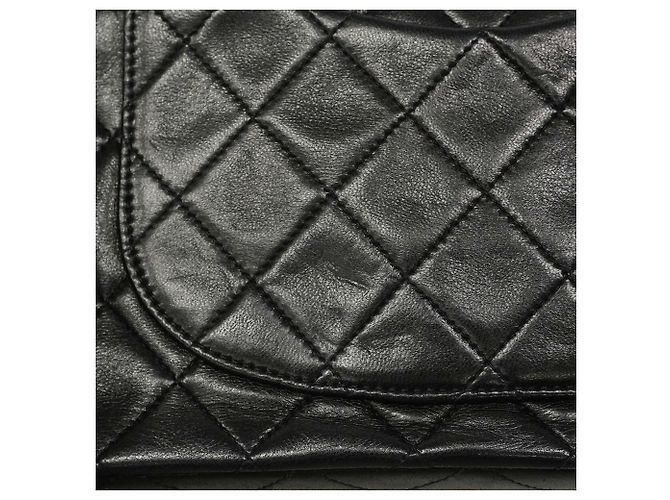 Borsa a tracolla Chanel Matelassé Nero - vista 9