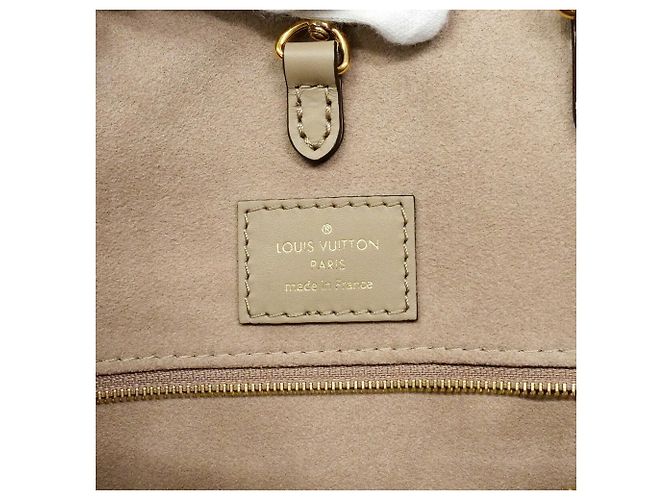Louis Vuitton Monogram Empreinte Bicolor OnTheGo MM Tote Bag Grau Roh - Ansicht 5