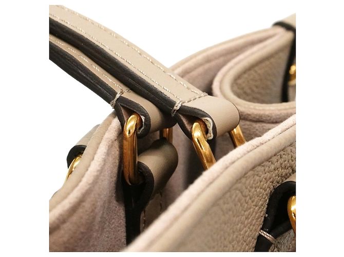 Louis Vuitton Monogram Empreinte Bicolor OnTheGo MM Tote Bag Grau Roh - Ansicht 8