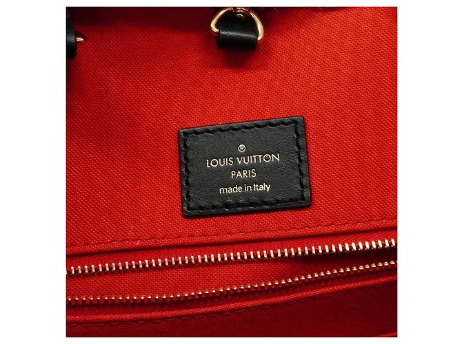 Louis Vuitton Monogram Giant Reverse OnTheGo MM Tote Bag Braun - Ansicht 5