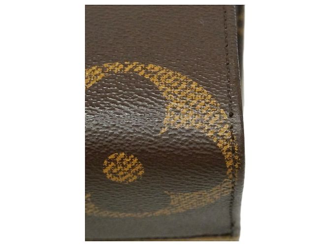 Louis Vuitton Monogram Giant Reverse OnTheGo MM Tote Bag Braun - Ansicht 9