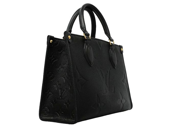 Sac à main Louis Vuitton Monogram Empreinte OnTheGo PM Noir - vue 2