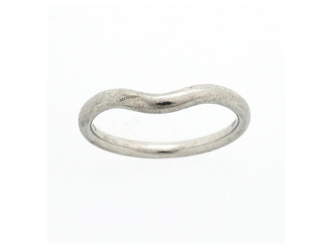 Autre Marque Tiffany & Co. Gebogener Ring aus Platin - Ansicht 2