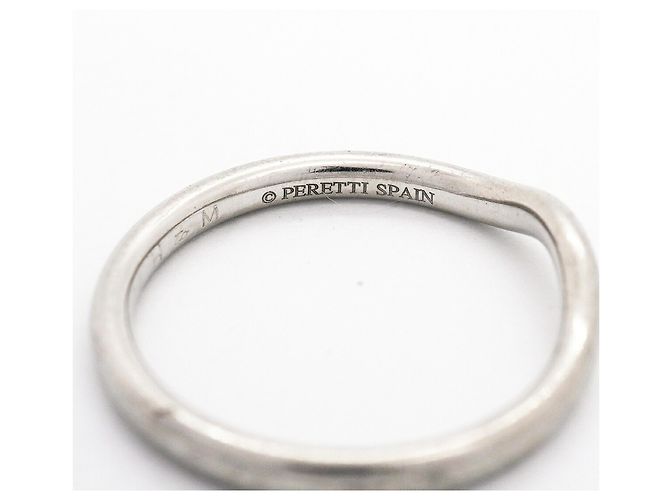Autre Marque Tiffany & Co. Gebogener Ring aus Platin - Ansicht 5