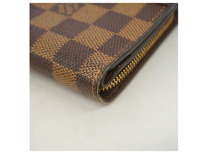 Louis Vuitton Damier Compact Zip Portemonnaie Damier ebene - Ansicht 5