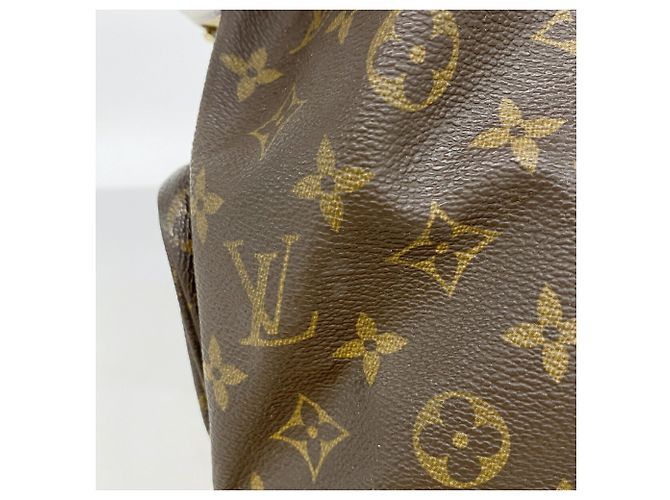 Mochila Louis Vuitton Monogram Montsouris MM Castaño - vista 15