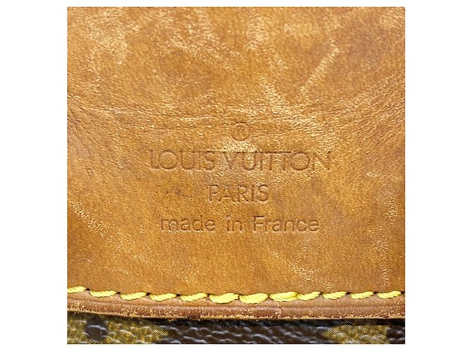 Mochila Louis Vuitton Monogram Montsouris MM Castaño - vista 5