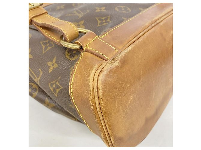 Mochila Louis Vuitton Monogram Montsouris MM Castaño - vista 6