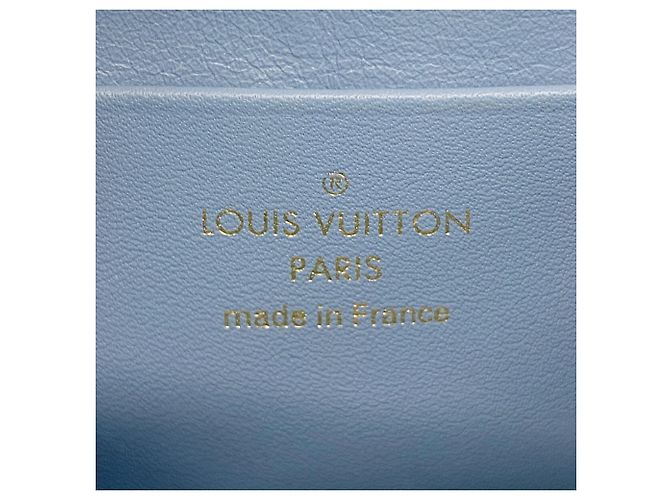 Louis Vuitton New Wave Pochette Schultertasche mit Kette Hellblau - Ansicht 5