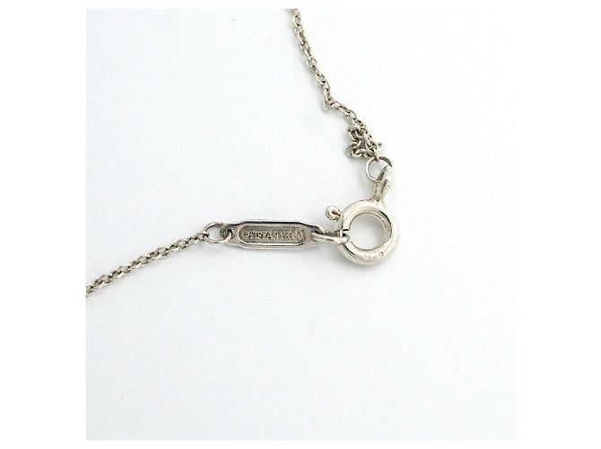 Autre Marque Collana Tiffany & Co. Double Return to Heart in blu - vista 4