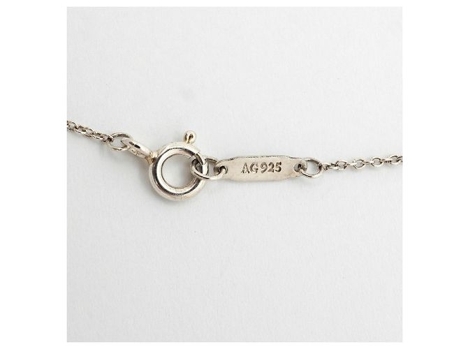 Autre Marque Collana Tiffany & Co. Double Return to Heart in blu - vista 5
