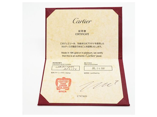 Collana Cartier Baby Trinity - vista 7