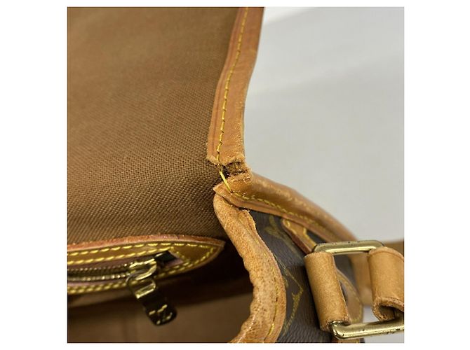 Sac à bandoulière Louis Vuitton Monogram Sologne Marron - vue 7