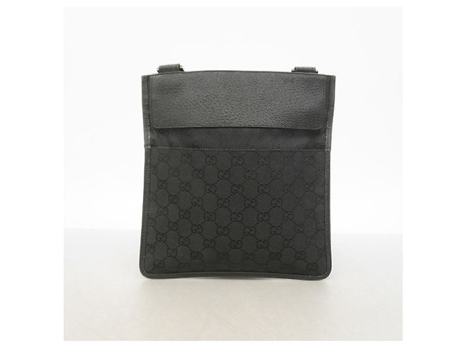 Borsa a tracolla Gucci GG Canvas Nero - vista 10
