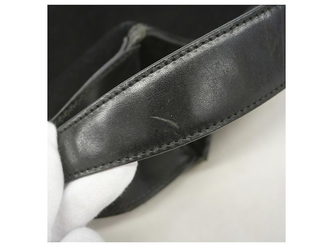 Borsa a tracolla Gucci in camoscio nero - vista 10