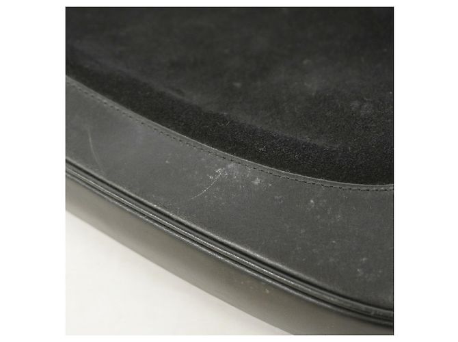 Borsa a tracolla Gucci in camoscio nero - vista 9